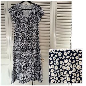 Flower Long Dress Size Large